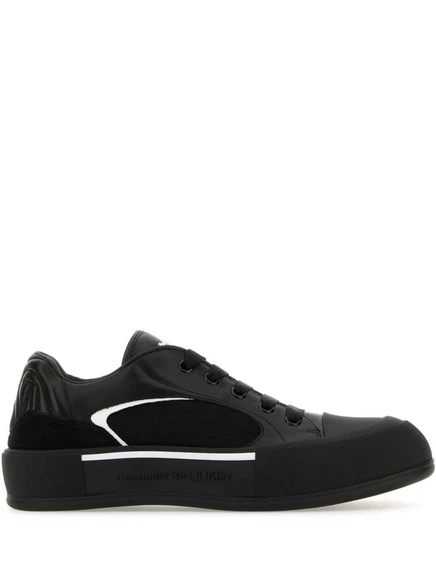 Мужские кеды Alexander McQueen Skate Deck, черные