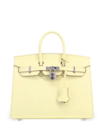 Сумка Birkin 35 от Hermès, бывшая в употреблении в 2024 году yellow