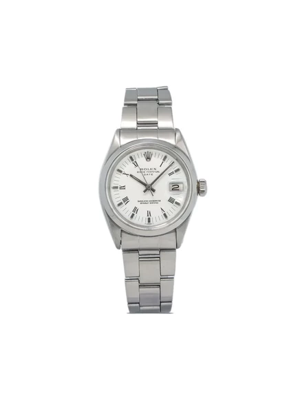 Мужские часы Rolex Oyster Perpetual Date 34 мм, белые