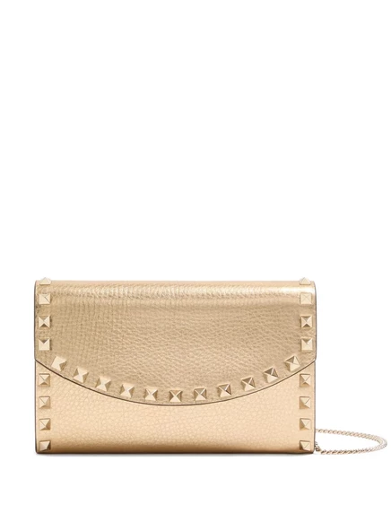 Женский кошелек Valentino Garavani Rockstud, золотой