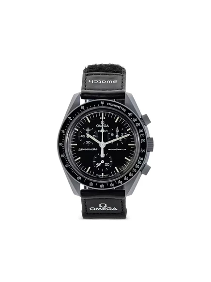 Мужские часы Omega x Swatch Moonswatch 42 мм, черные
