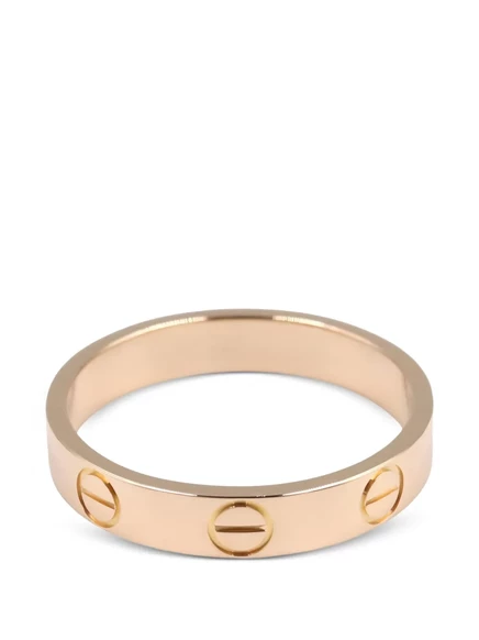 Женское кольцо Cartier Mini Love, 18K розовое золото