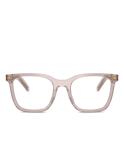 Очки в квадратной оправе Prada Eyewear neutrals