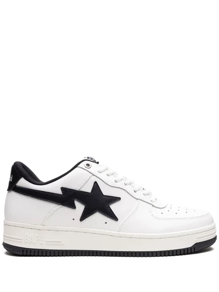 Унисекс кроссовки A Bathing Ape Bapesta, бело-синие