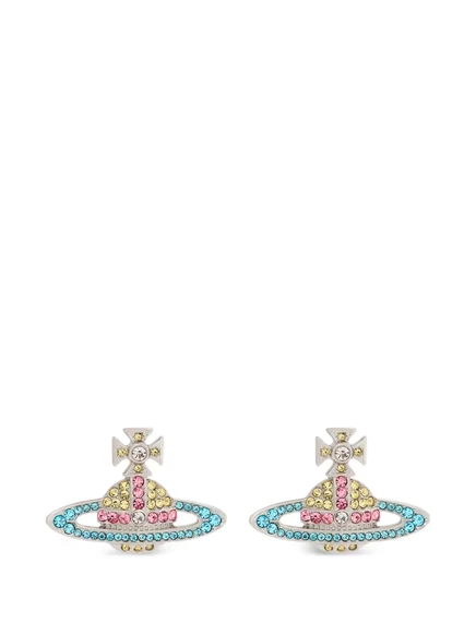 Женские серьги Vivienne Westwood Kika Orb, серебристые