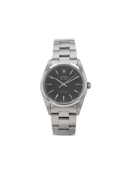 Мужские наручные часы Rolex Air-King 34 мм 1998 б/у, черный