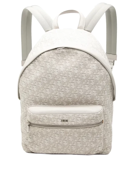 Рюкзак christian dior pre-owned rider из канвы, коричневый