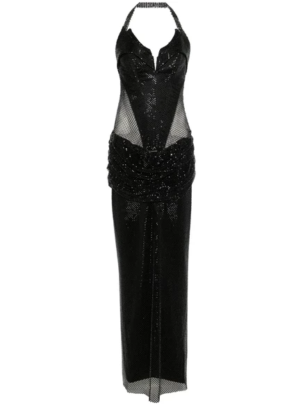 Женское платье MITILIANE COUTURE макси, черное