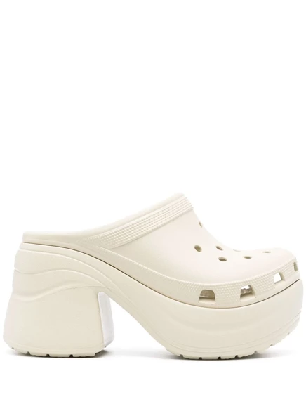 Женские сабо Crocs Siren 95 мм, кремовые