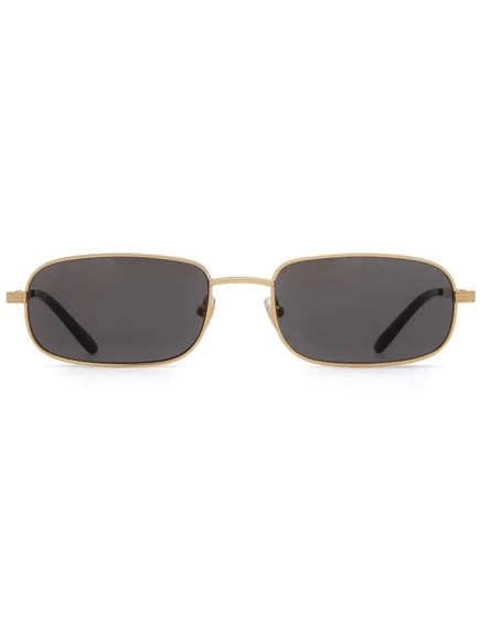 Солнцезащитные очки в прямоугольной оправе Gucci Eyewear gold