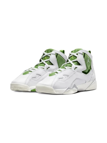 Кроссовки для мальчиков Jordan Kids True Flight, бело-зеленые