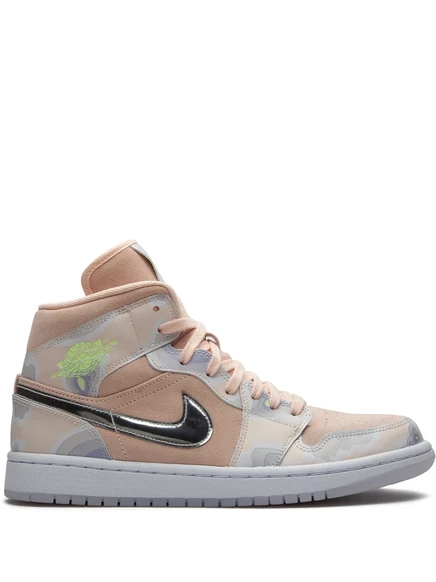 Женские кроссовки Jordan 1 Mid SE «P(her)spective», розовые
