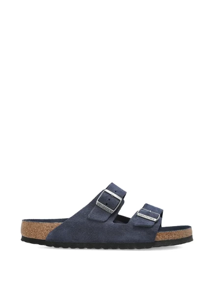 Мужские сандалии Birkenstock Arizona из замши, синие