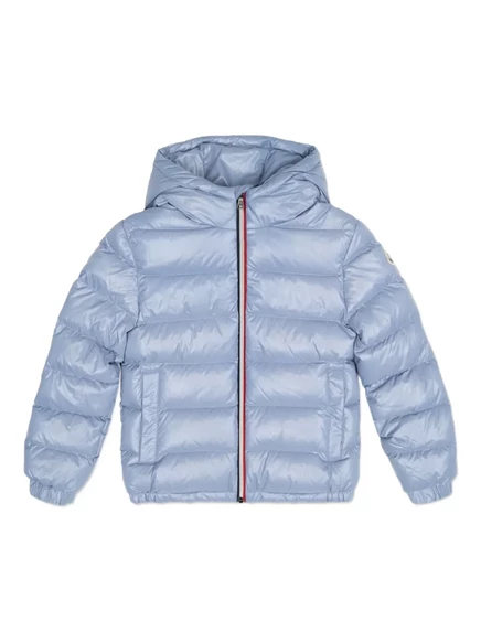 Мальчиковая пуховка Moncler Enfant New Aubert, голубая