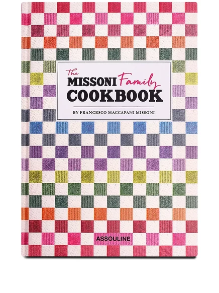 Книга Assouline «The Missoni Family Cookbook», твердый переплет, 240 стр., 19 × 28 см