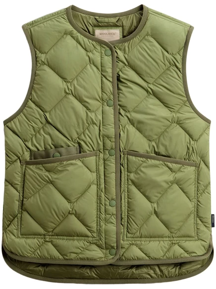 Жилет Woolrich Heritage green