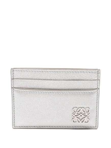 Женский картхолдер Loewe Pre-Owned Anagram, серый