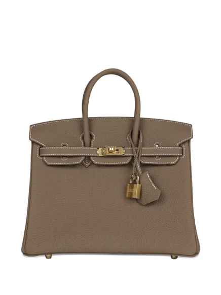 Сумка Birkin 25 от Hermès, бывшая в употреблении в 2025 году brown