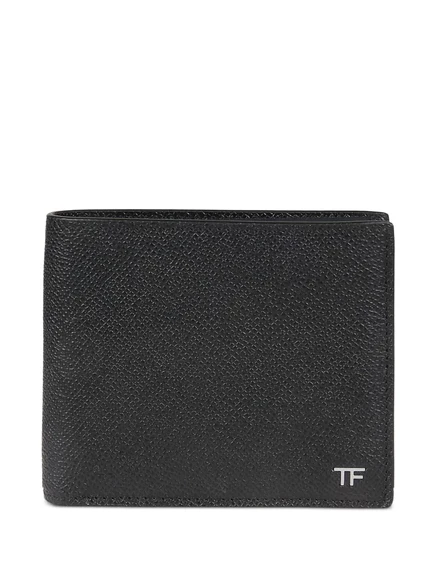 Мужской кошелек Tom Ford из зернистой кожи, черный