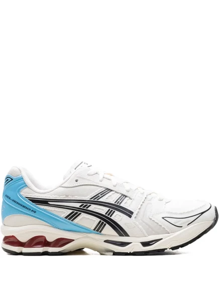 Унисекс кроссовки ASICS x KITH Gel-Kayano 14 в полоску, белые