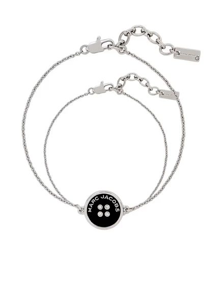 Женский браслет Marc Jacobs The Button Chain, черный