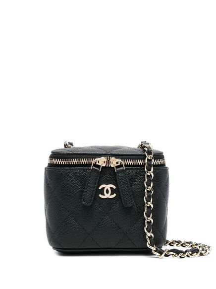 Женская мини-сумка CHANEL Pre-Owned 2021, черная