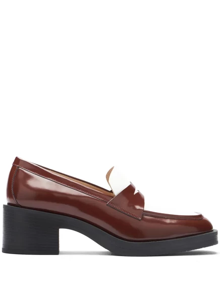 Мокасины Kaia Stuart Weitzman 40 мм brown