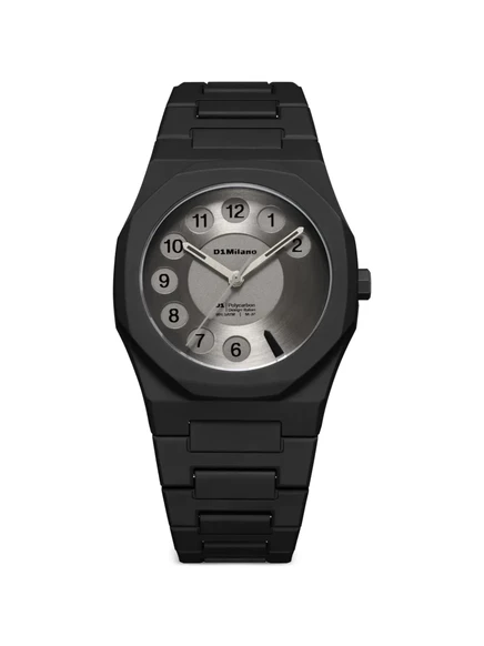Мужские часы D1 Milano Ring Polycarbon 37 мм, серые