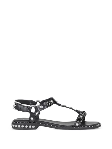Женские сандалии Ash Podium с кабошонами, черные