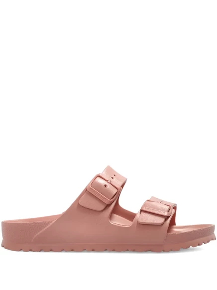 Женские сандалии Birkenstock Arizona на ремешках, розовые