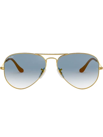 Унисекс солнцезащитные очки Ray-Ban Aviator, золотистые
