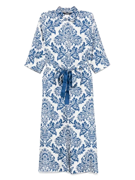 Женское макси-платье S. Max Mara Camelia, кобальтовое