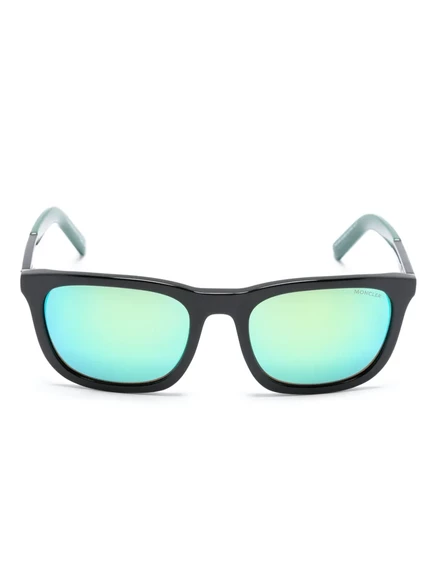 Солнцезащитные очки Moncler Eyewear в прямоугольной оправе Kolligian black