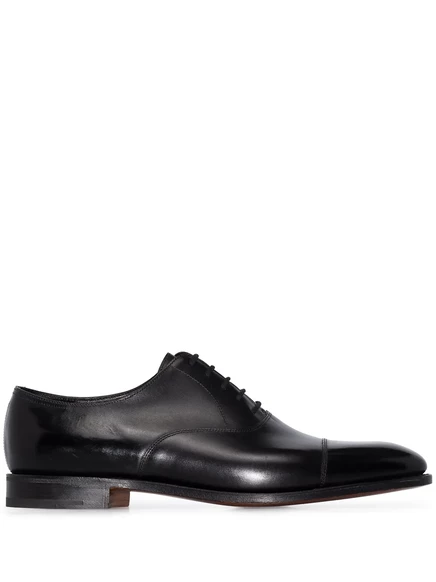 Мужские оксфорды John Lobb City II кожаные, черные