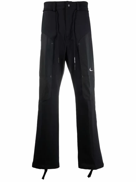 Мужские штаны Nike x Off-White из техноткани, черные