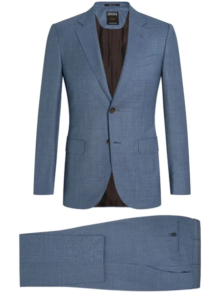Шерстяной костюм Zegna Centoventimila blue