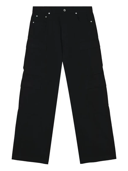 Мужские джинсы RICK OWENS DRKSHDW свободного кроя, черные