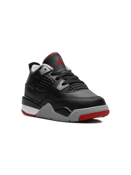 Кроссовки для мальчиков Jordan 4 «Bred Reimagined», черные