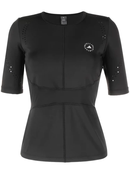 Женская тренировочная футболка Adidas by Stella McCartney TruePurpose, черная