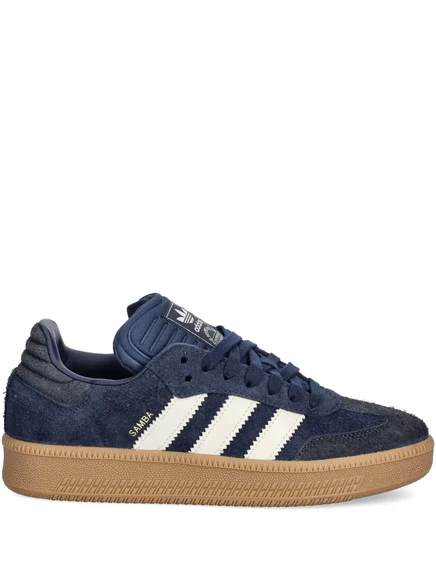 Замшевые кроссовки adidas Samba XLG  blue