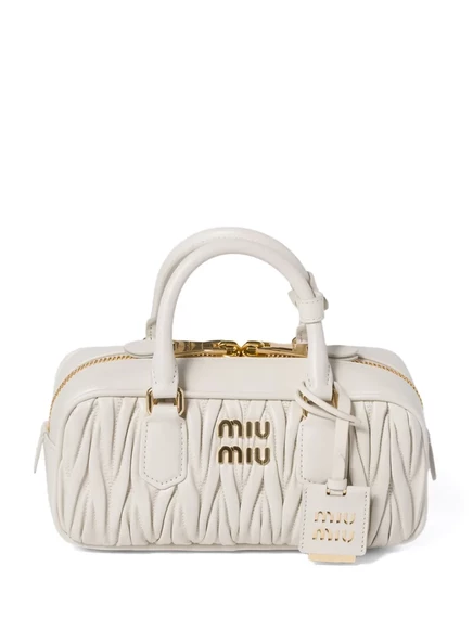 Женская сумка-тоут Miu Miu Arcadie, белая