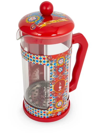 Френч-пресс Dolce & Gabbana x Bialetti с принтом Carretto, красный