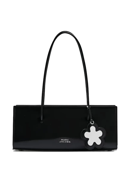 Сумка через плечо с цветочным принтом Marc Jacobs black