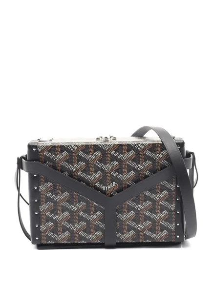 Сумка через плечо Minaudière 2010-х годов, бывшая в употреблении у Goyard black