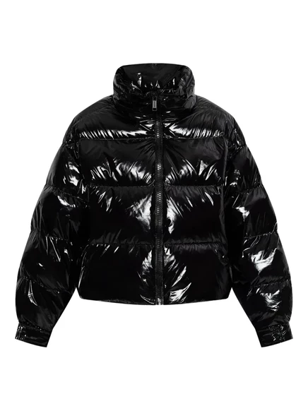 Стеганая куртка Michael Michael Kors на молнии black
