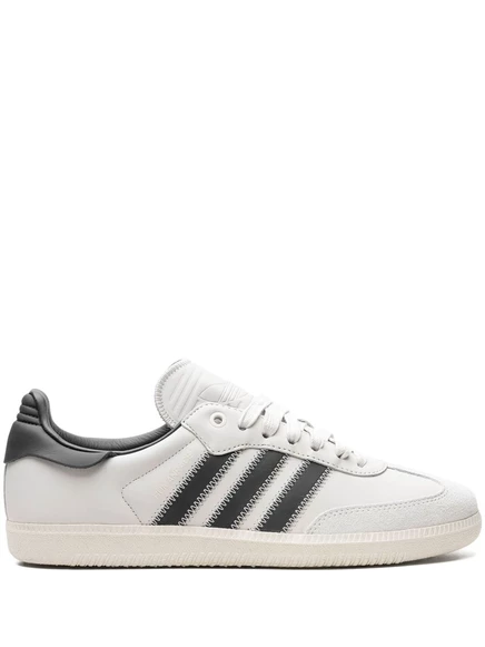 Мужские кроссовки Adidas Samba x Pharrell, черно-белые