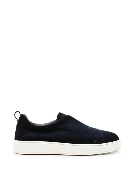 Мужские кроссовки-слипоны Santoni Victory, синие