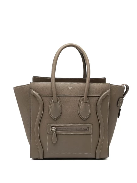 Женская сумка-тоут Celine Pre-Owned Micro, коричневая