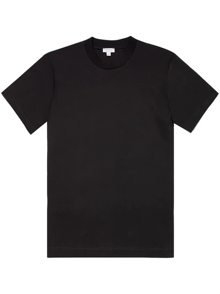 Футболка из джерси Sunspel black