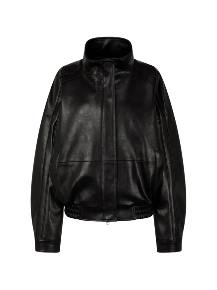 Женская куртка-бомбер Tomboy панельная, черная